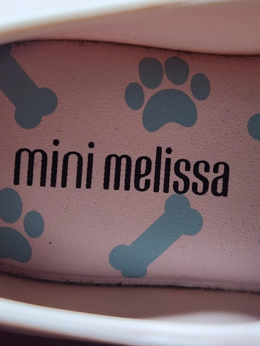 Mini Melissa Play Step Puppy Dog Mary Jane Shoes Pink Toddler Size 6